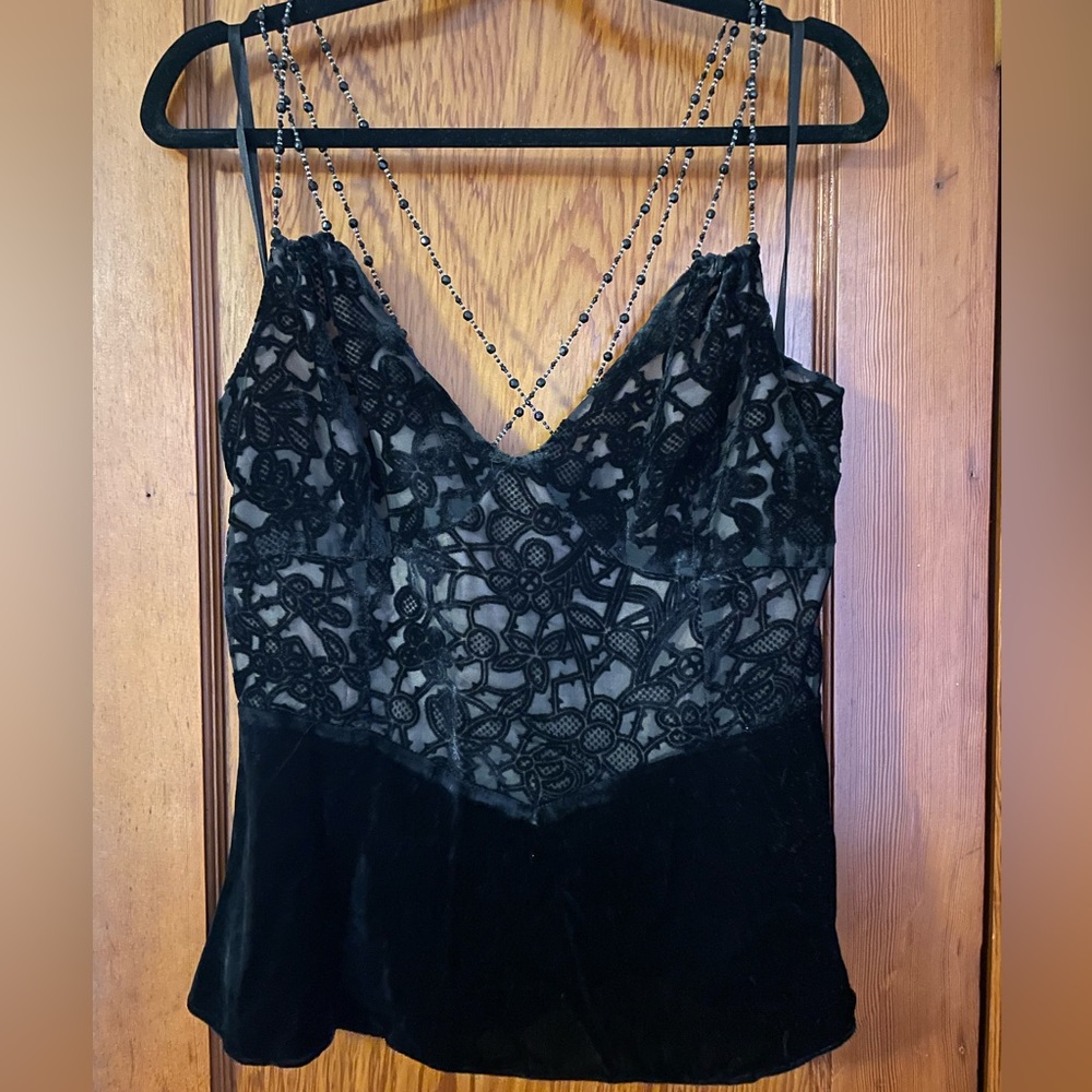 Vintage Velvet Tank Top